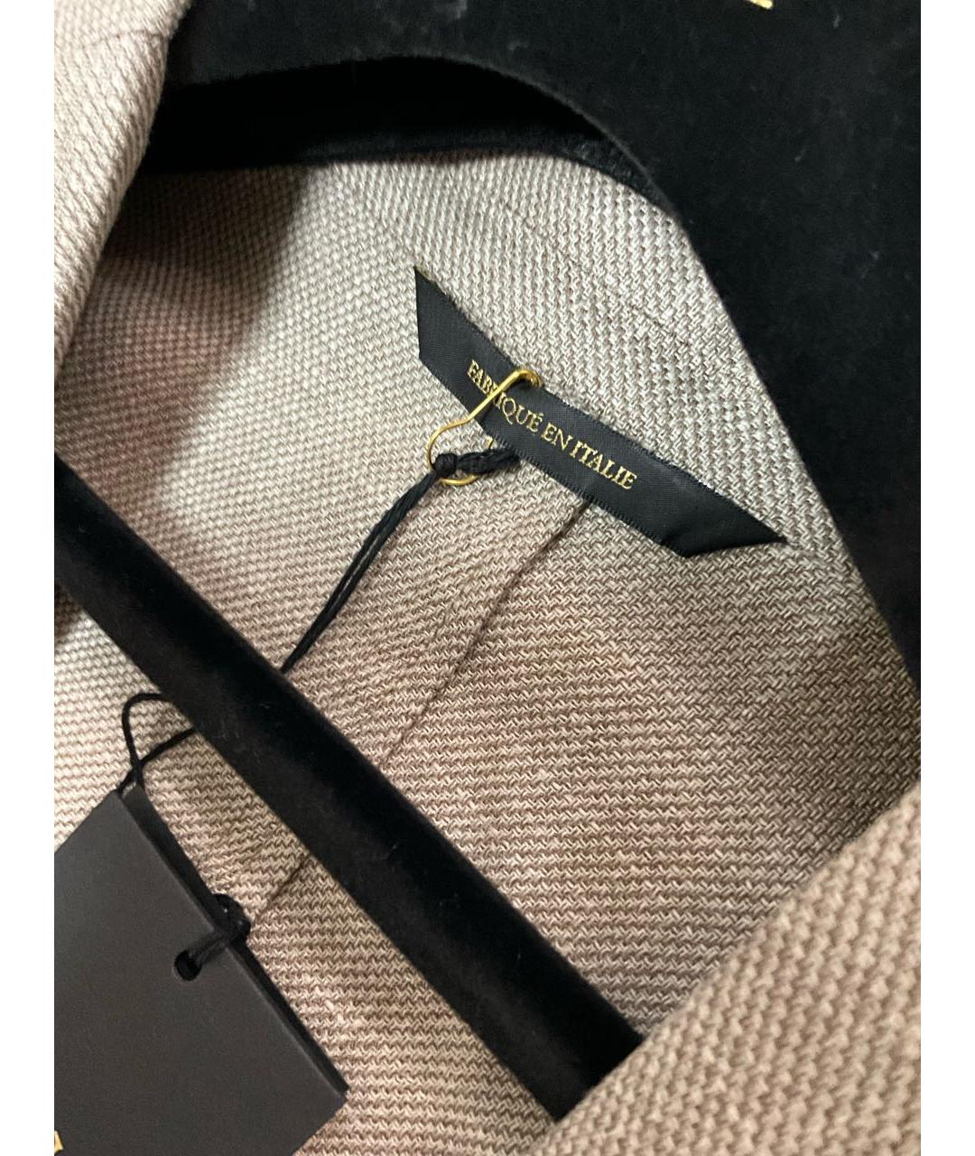 ZILLI Бежевый шерстяной пиджак, фото 2