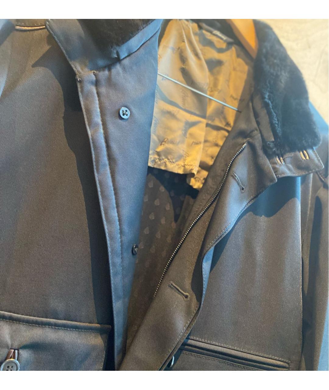 BRIONI Черная шерстяная куртка, фото 3