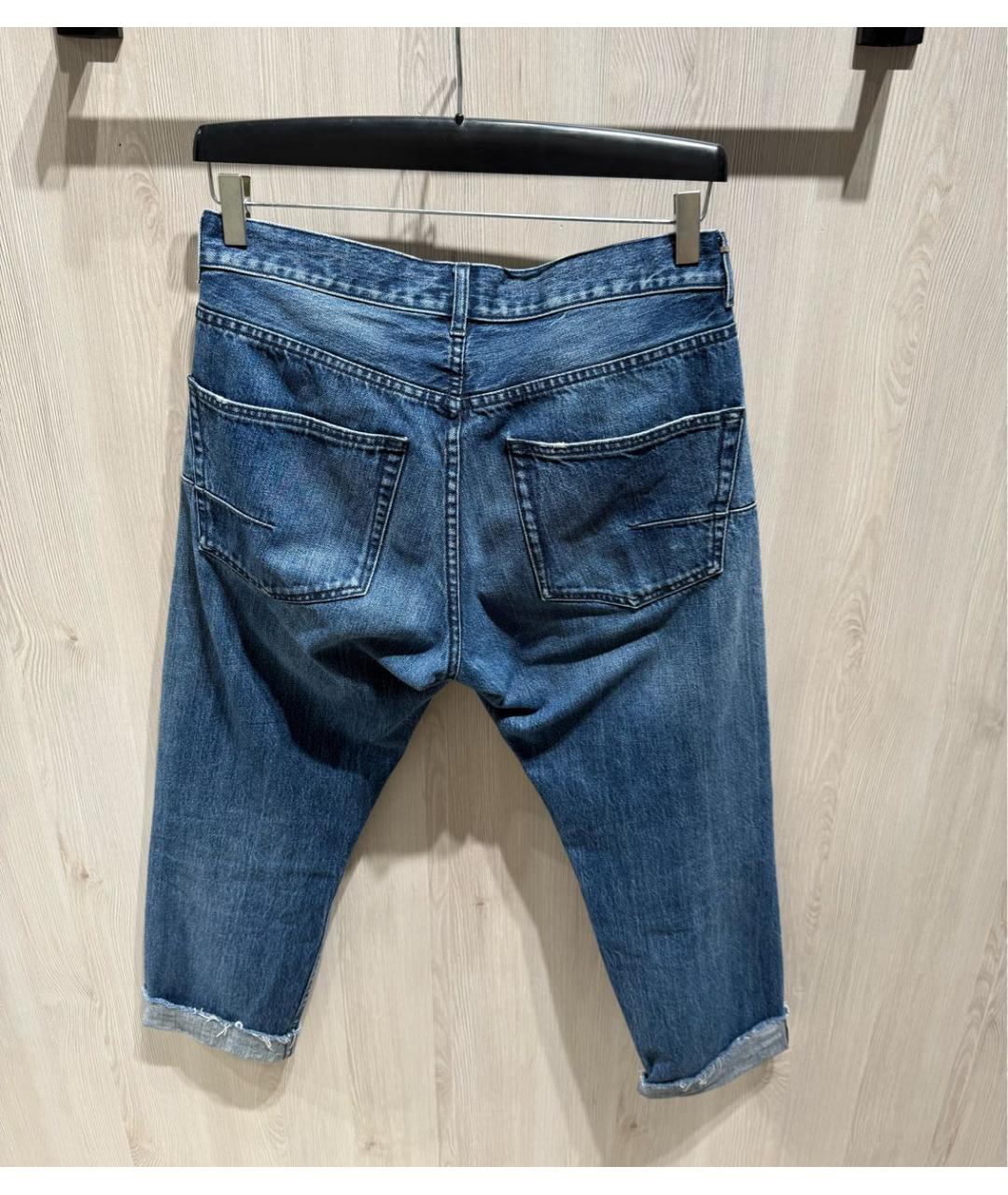 CHRISTIAN DIOR Хлопковые прямые джинсы, фото 3