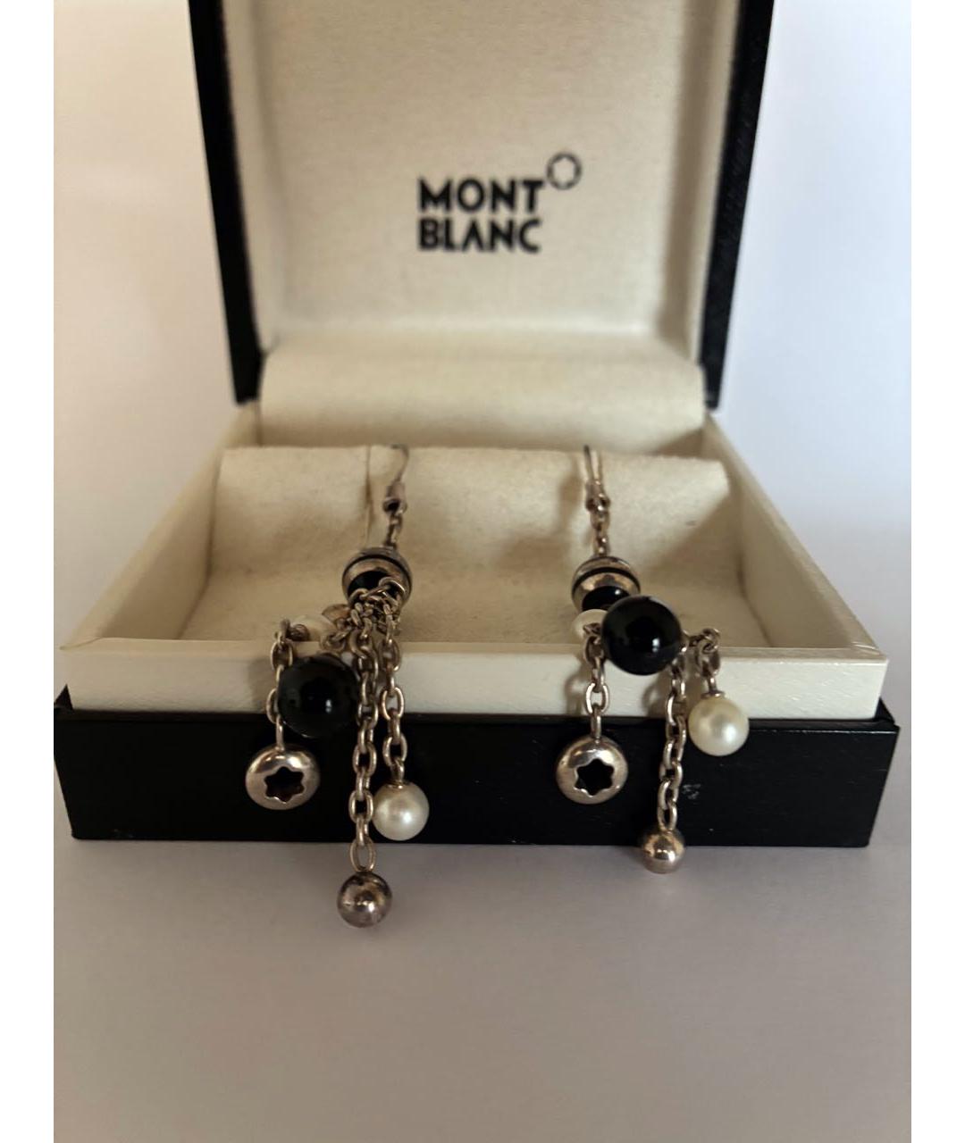 MONTBLANC Серебряные серебряные серьги, фото 3
