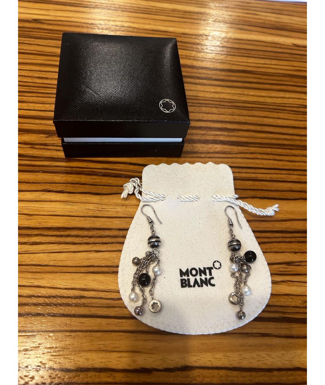 MONTBLANC Серебряные серебряные серьги, фото 5