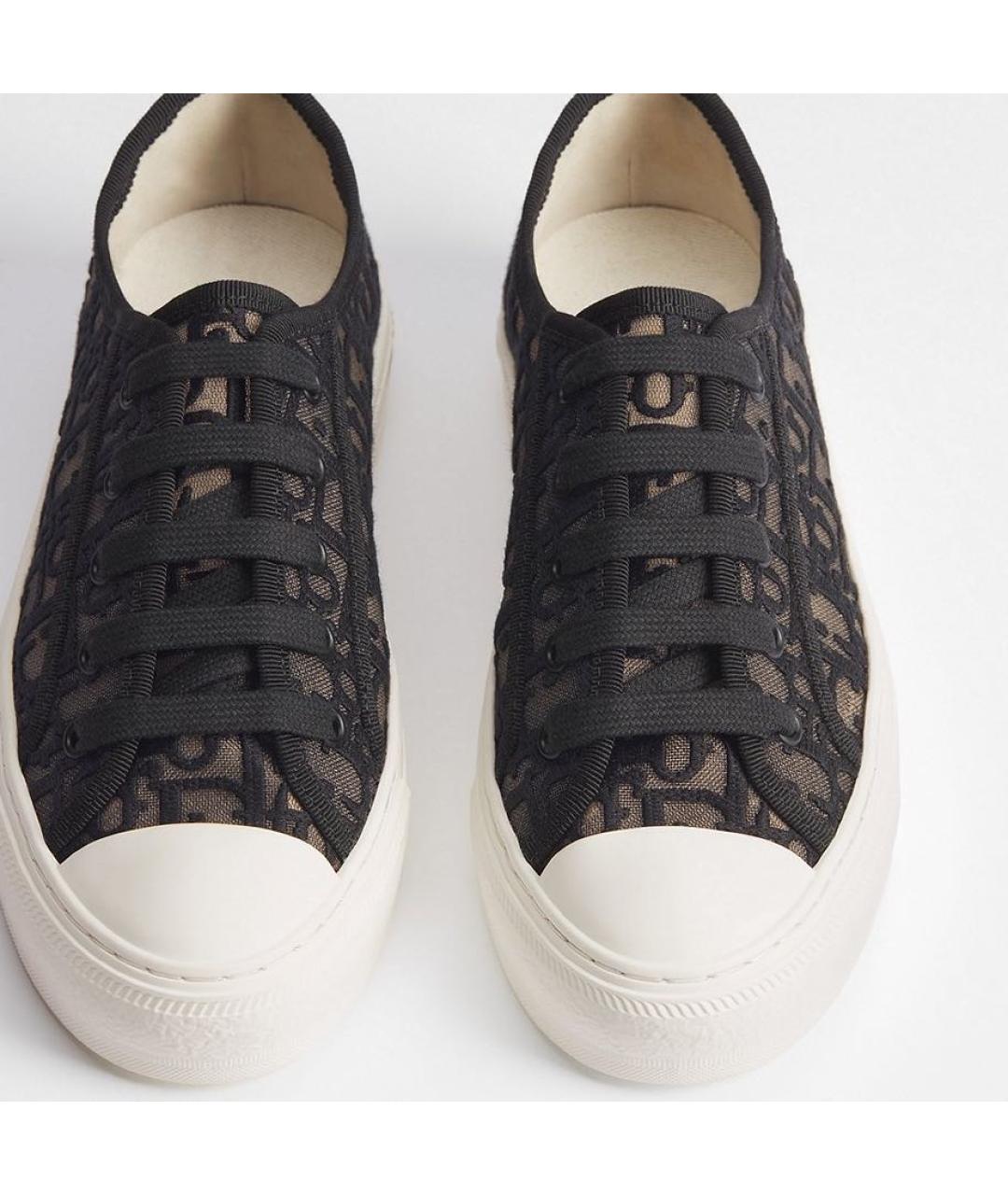 CHRISTIAN DIOR Черные кеды, фото 5