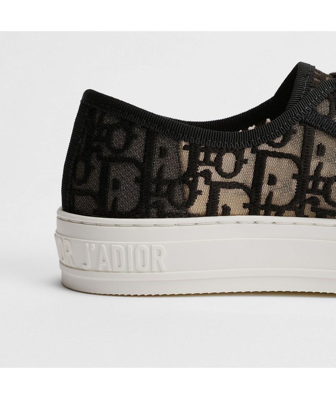 CHRISTIAN DIOR Черные кеды, фото 4