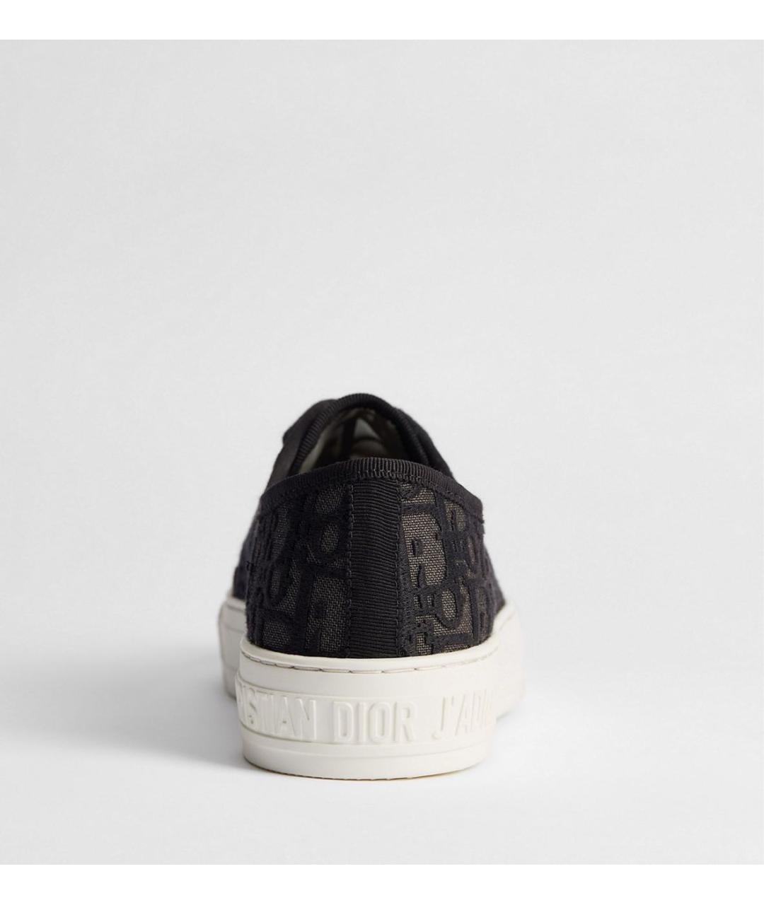 CHRISTIAN DIOR Черные кеды, фото 4