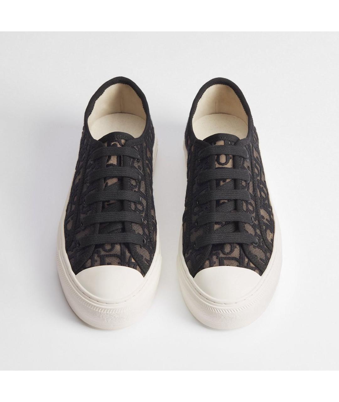 CHRISTIAN DIOR Черные кеды, фото 4