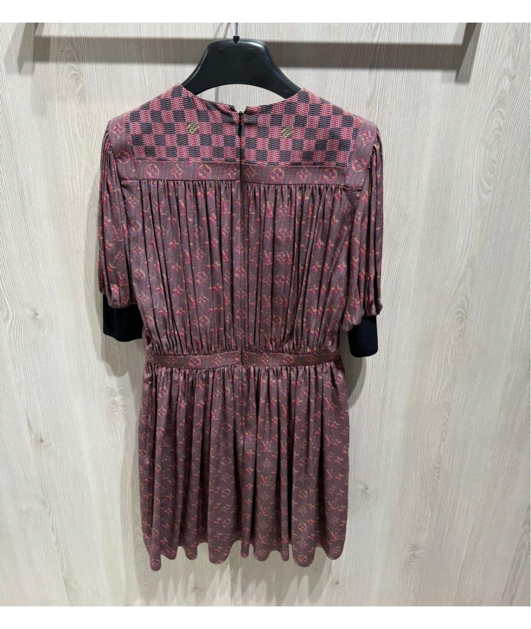 LOUIS VUITTON Шелковое повседневное платье, фото 4