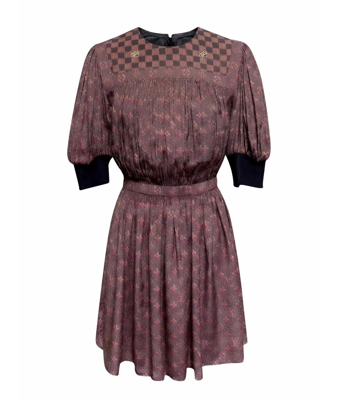 LOUIS VUITTON Шелковое повседневное платье, фото 1