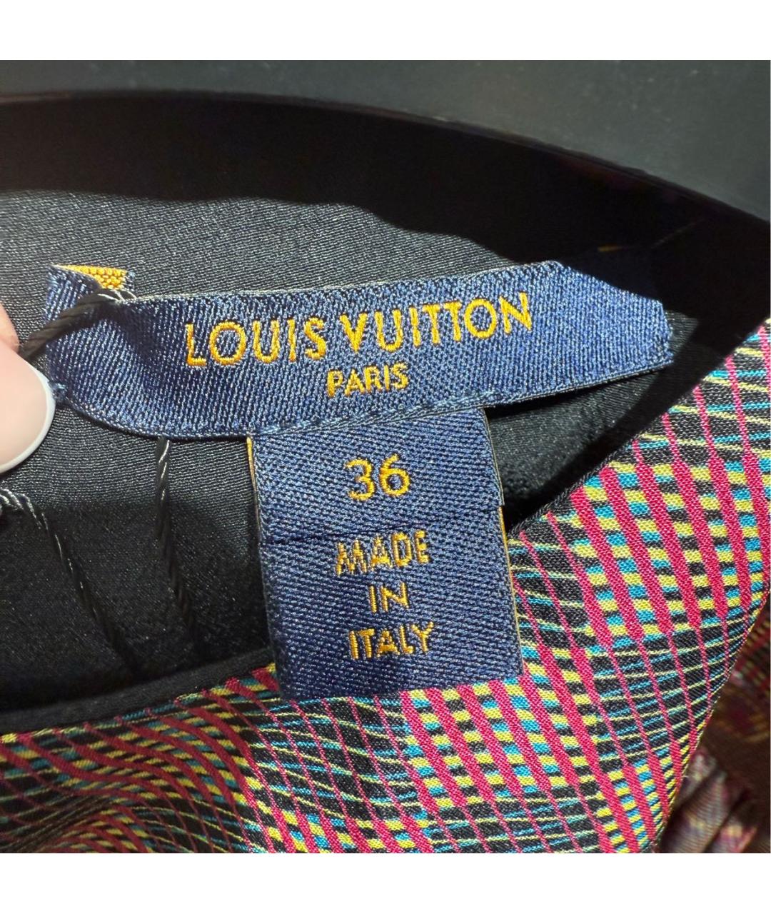 LOUIS VUITTON Шелковое повседневное платье, фото 5