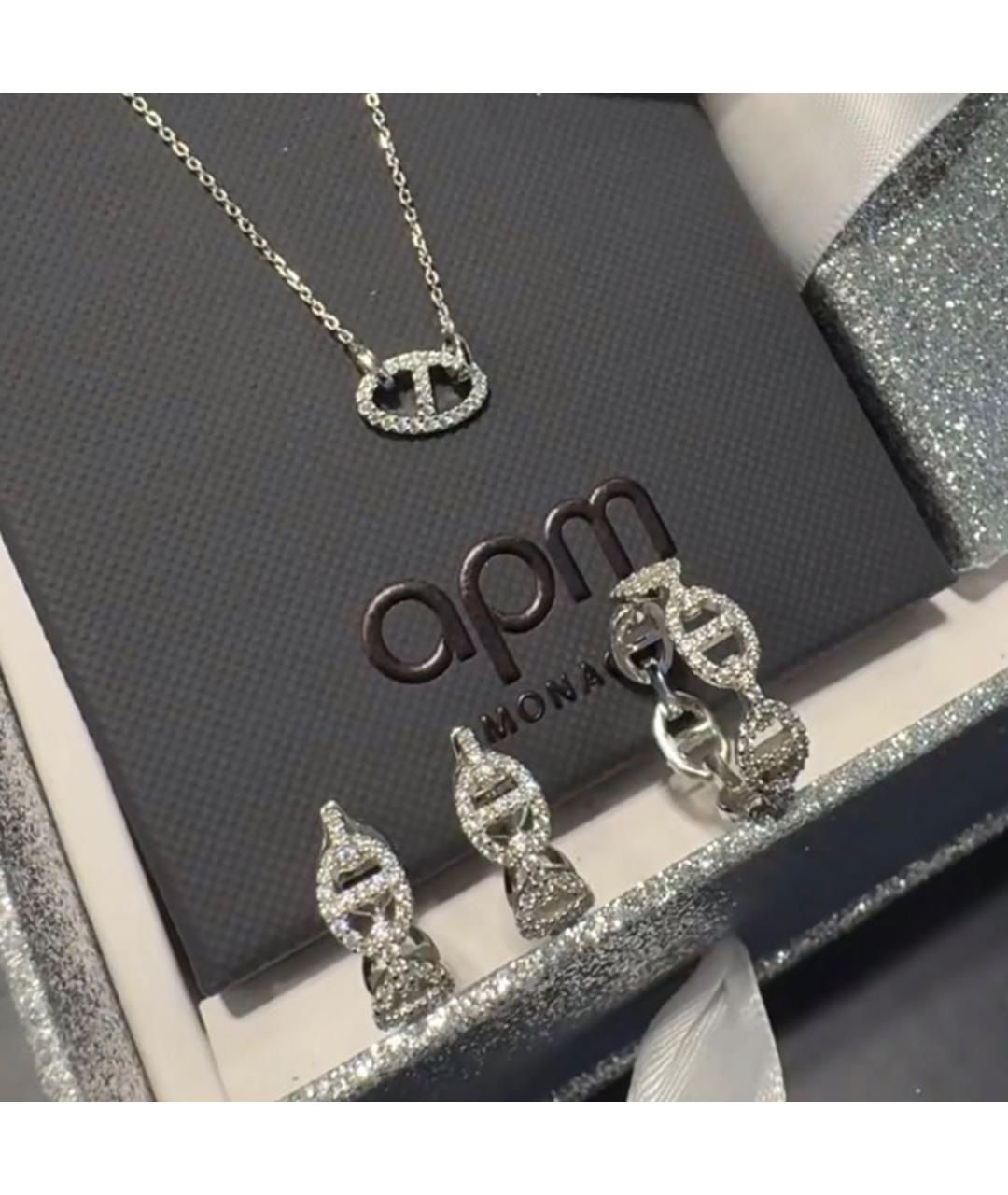 APM Monaco Серебряные серебряные серьги, фото 5