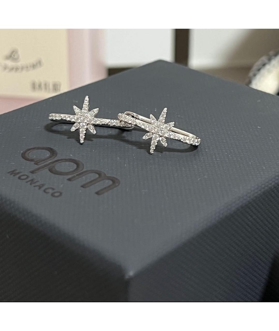 APM Monaco Серебряные серебряные серьги, фото 5