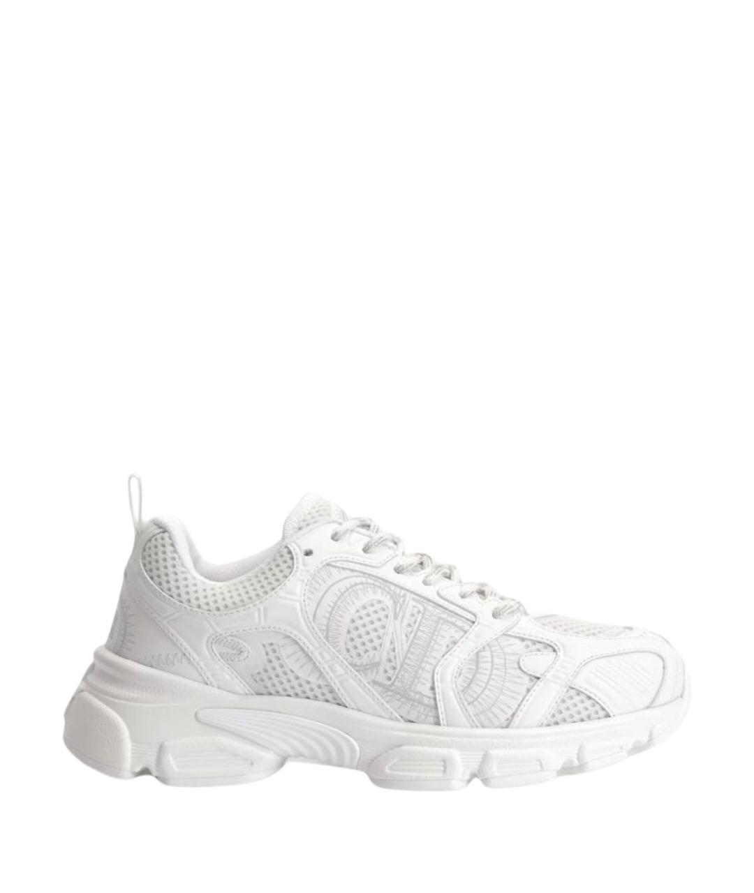 CHRISTIAN DIOR Белые замшевые кроссовки, фото 1