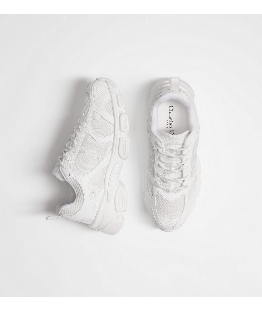 CHRISTIAN DIOR Белые замшевые кроссовки, фото 5