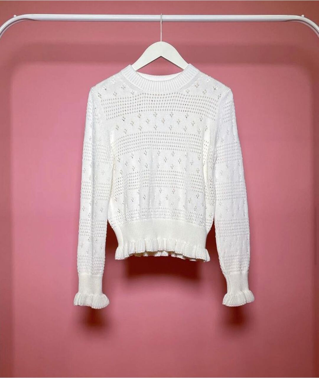 CELINE PRE-OWNED Белый джемпер / свитер, фото 6
