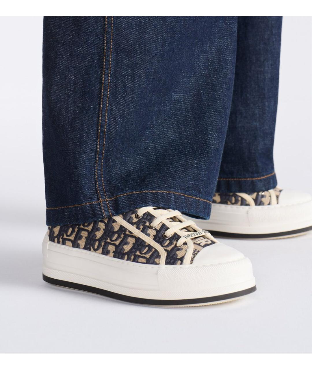 CHRISTIAN DIOR Текстильные кеды, фото 3