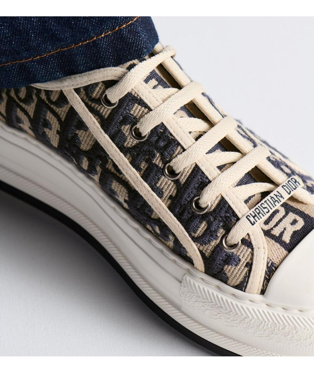 CHRISTIAN DIOR Текстильные кеды, фото 4