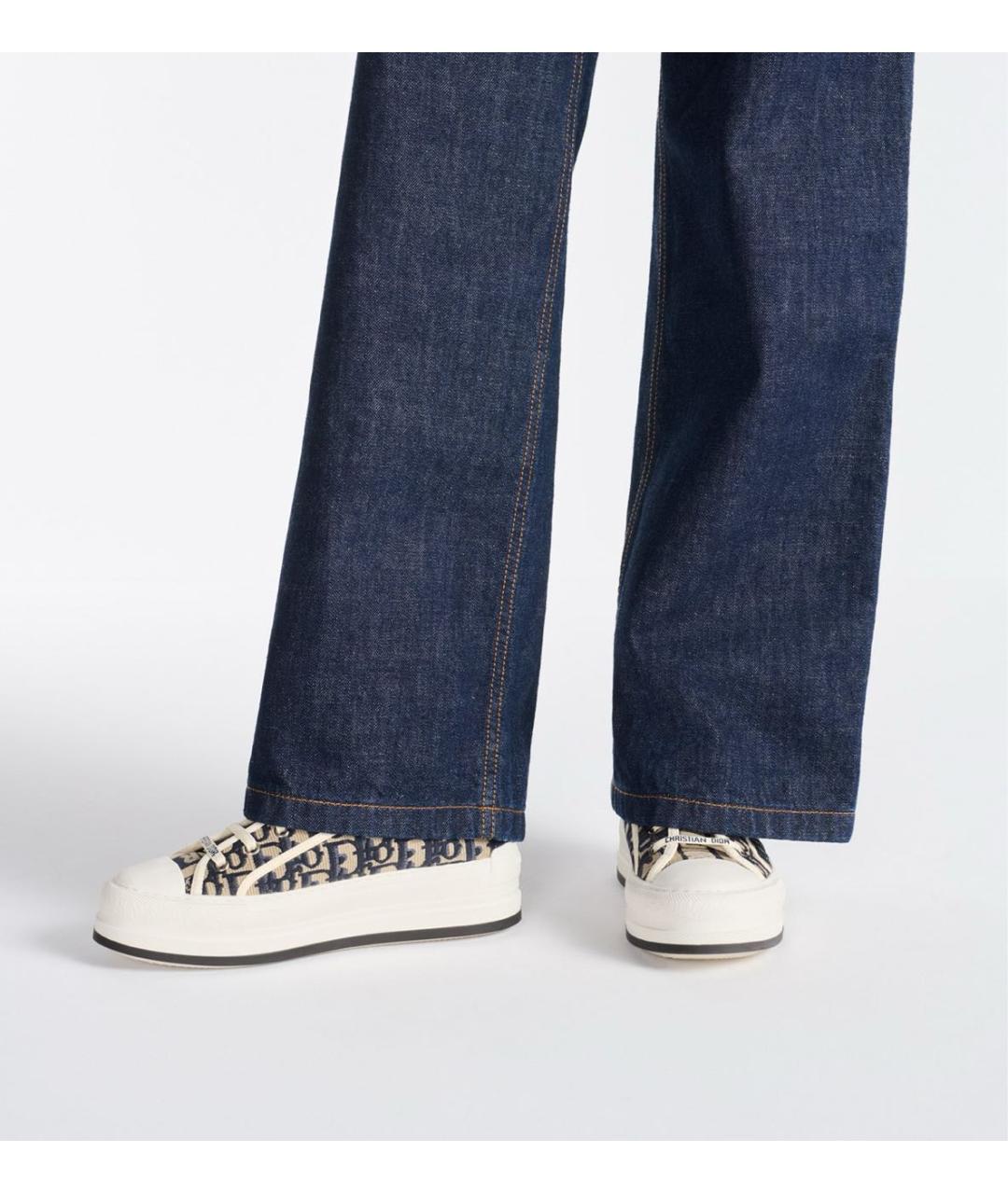 CHRISTIAN DIOR Текстильные кеды, фото 2