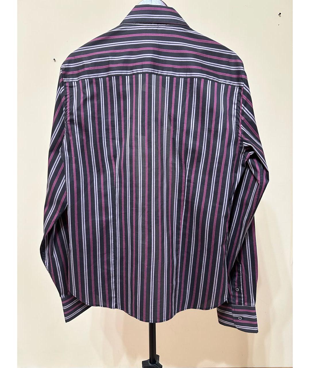 JOSEPH Бордовая хлопко-полиэстеровая кэжуал рубашка, фото 2