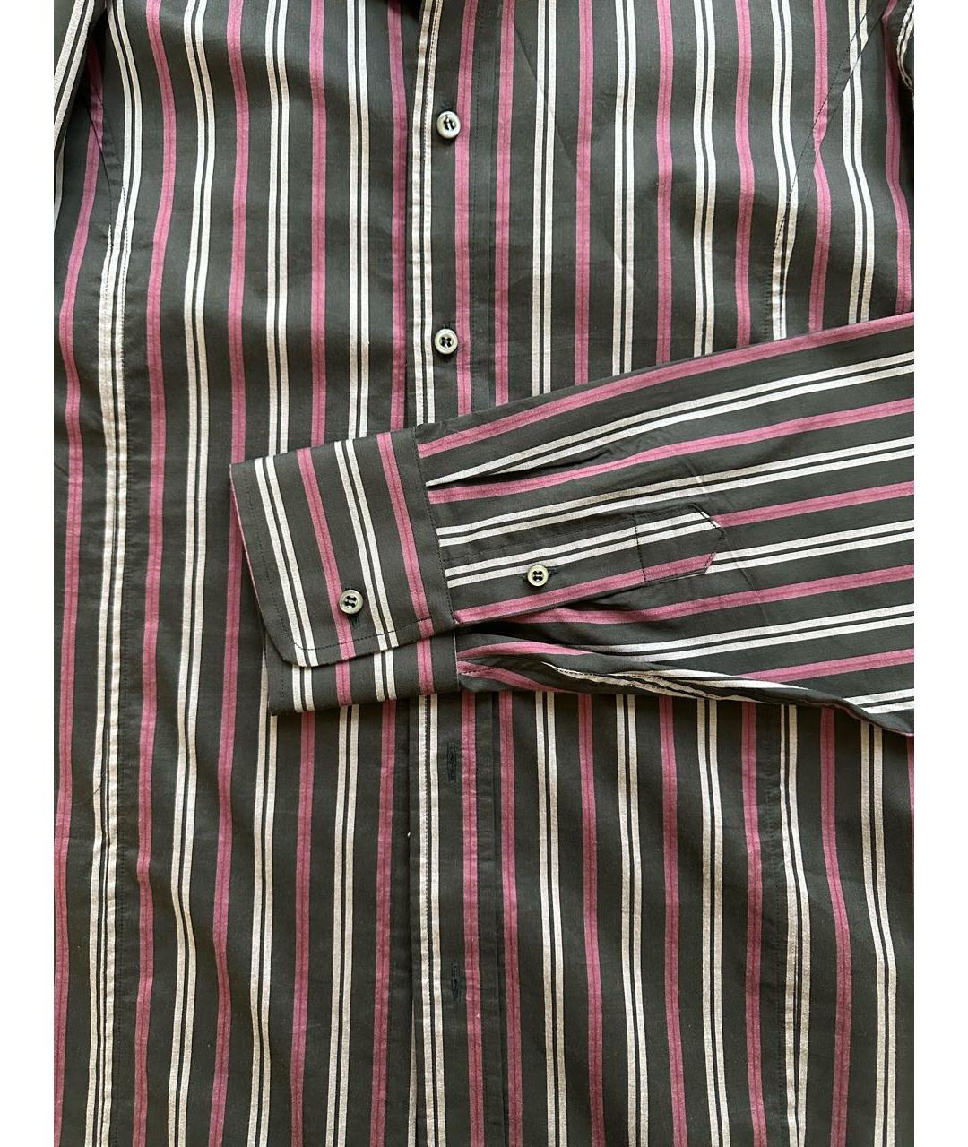 JOSEPH Бордовая хлопко-полиэстеровая кэжуал рубашка, фото 4