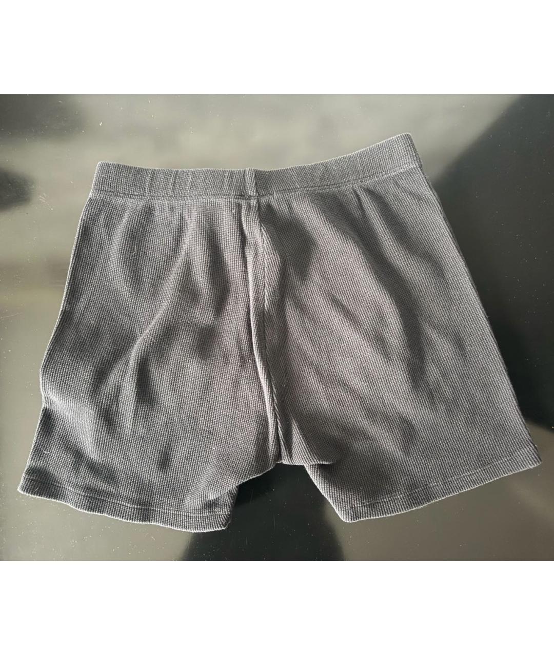 CHROME HEARTS Черные хлопковые шорты, фото 2