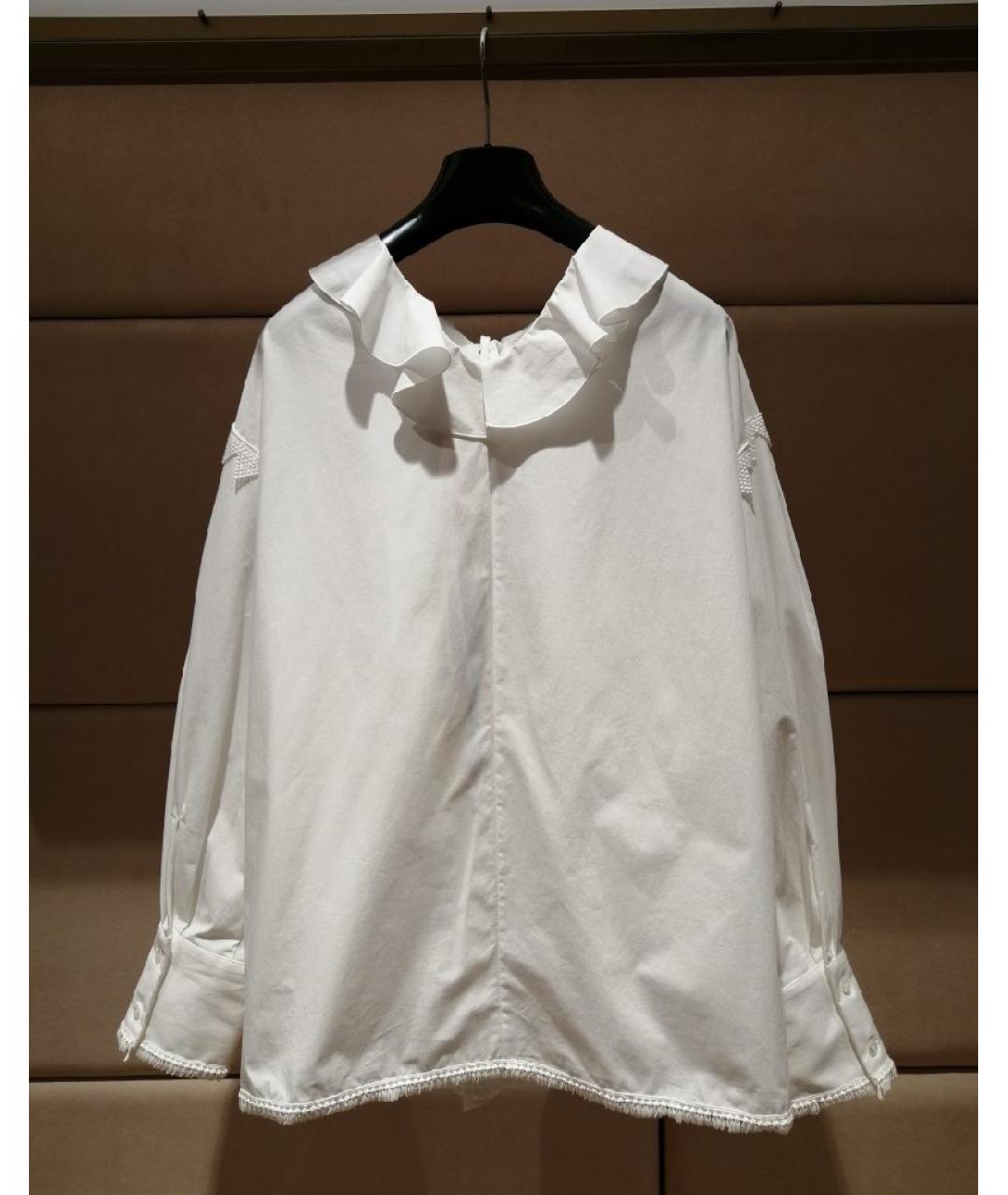 MSGM Белая хлопковая рубашка, фото 2