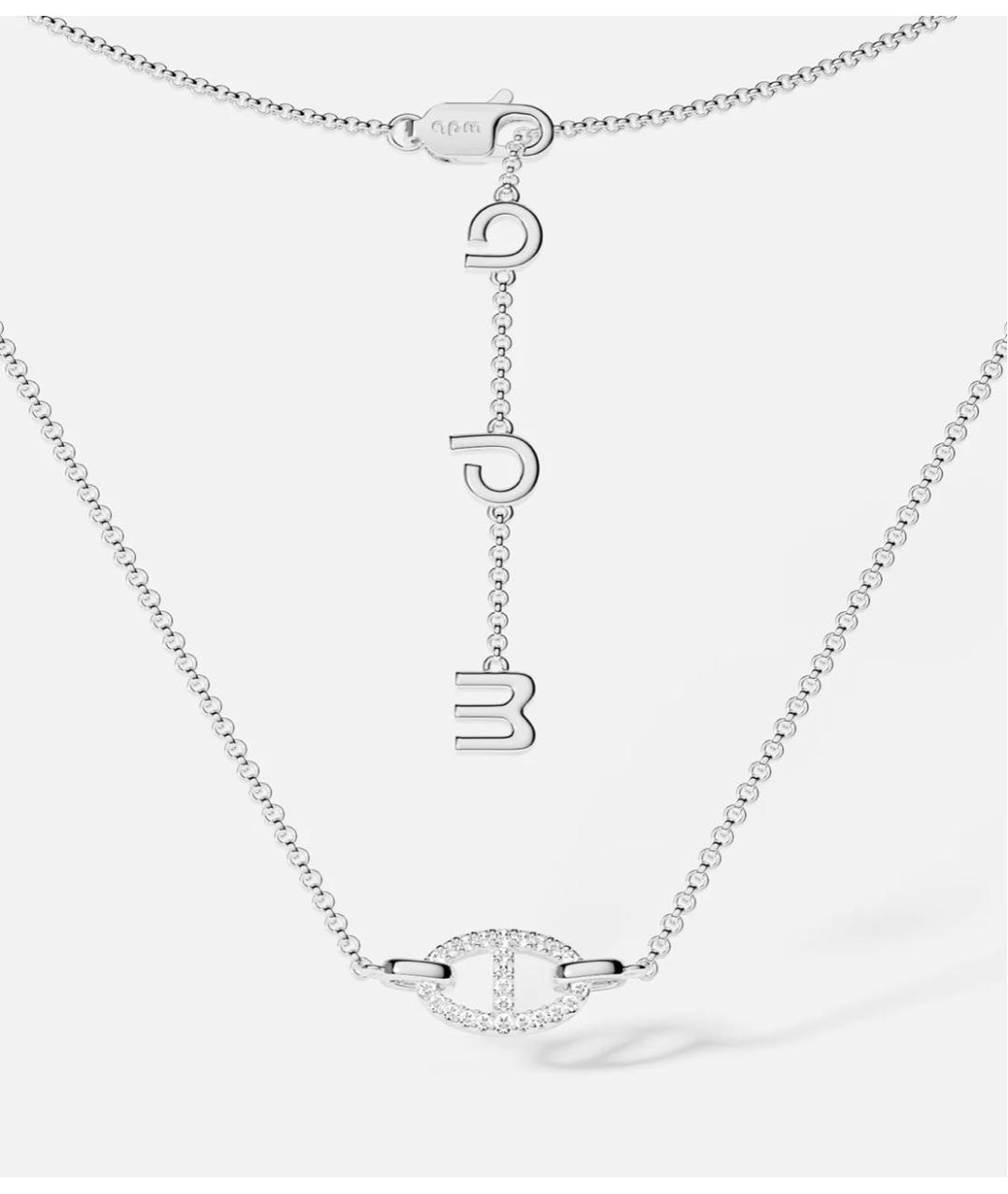 APM Monaco Серебряное серебряное колье, фото 1