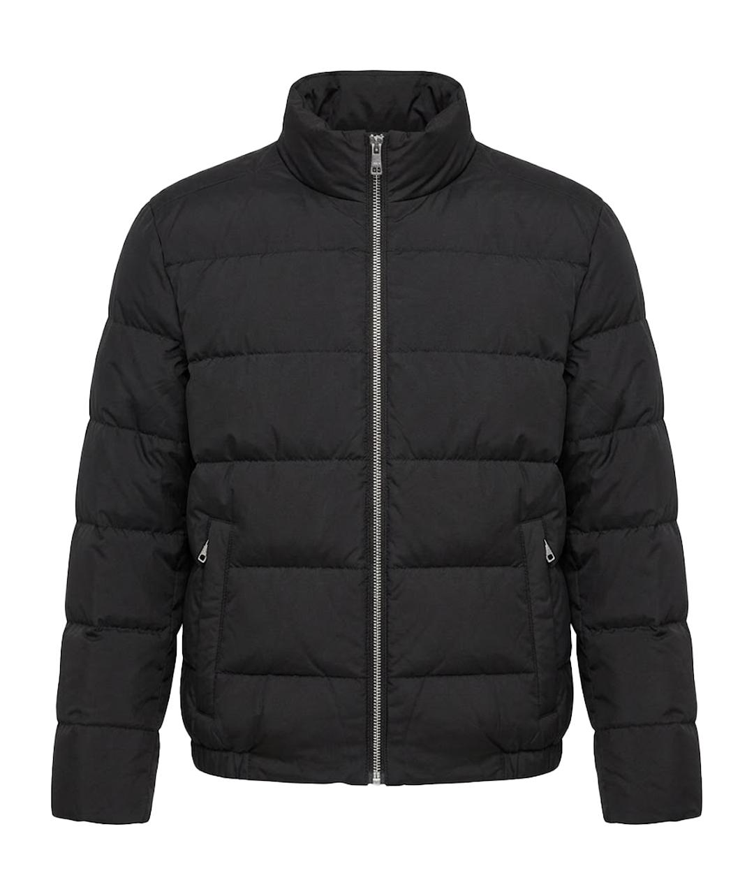 PRADA Черная полиэстеровая куртка, фото 1