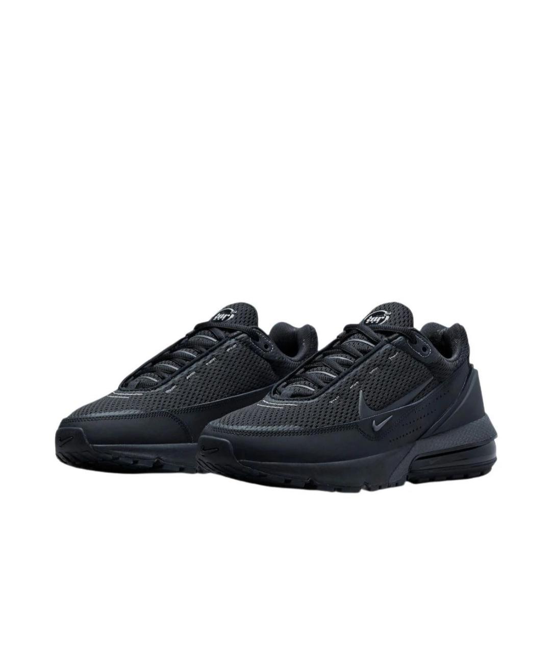 NIKE Черные низкие кроссовки / кеды, фото 2