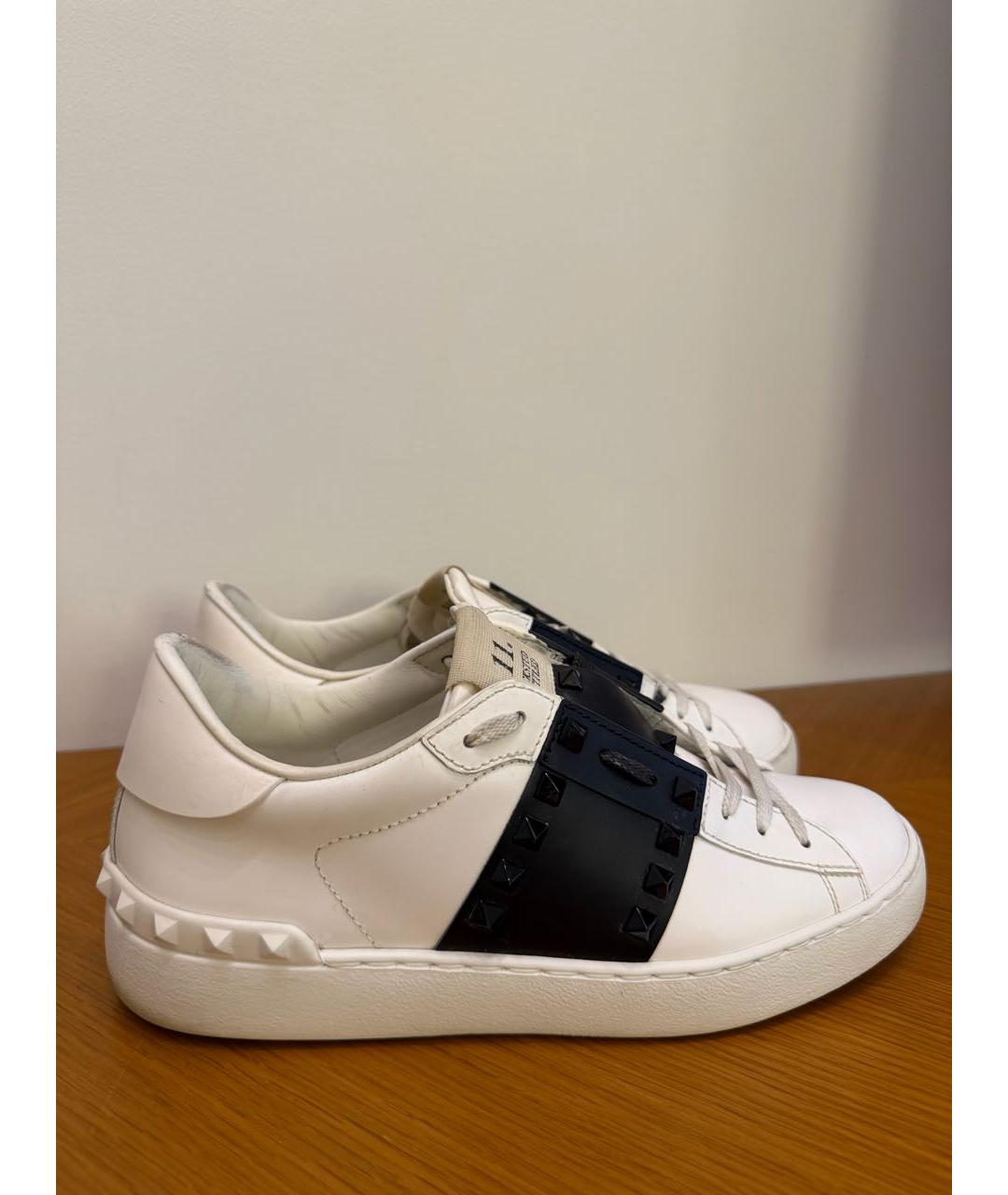 VALENTINO Белые кожаные кеды, фото 5