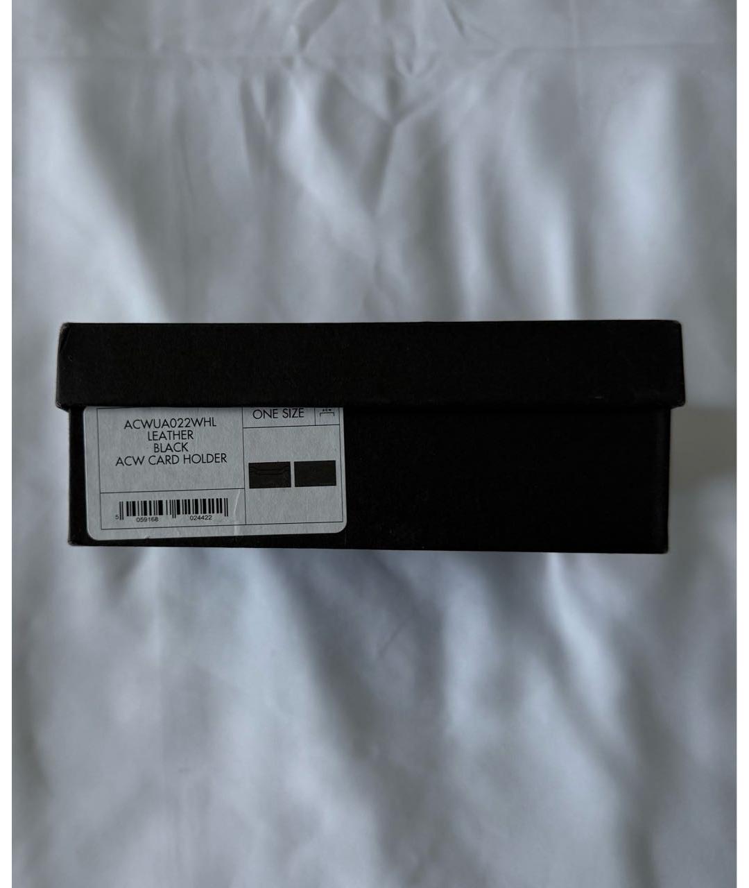 A-COLD-WALL* Черный кожаный кардхолдер, фото 4