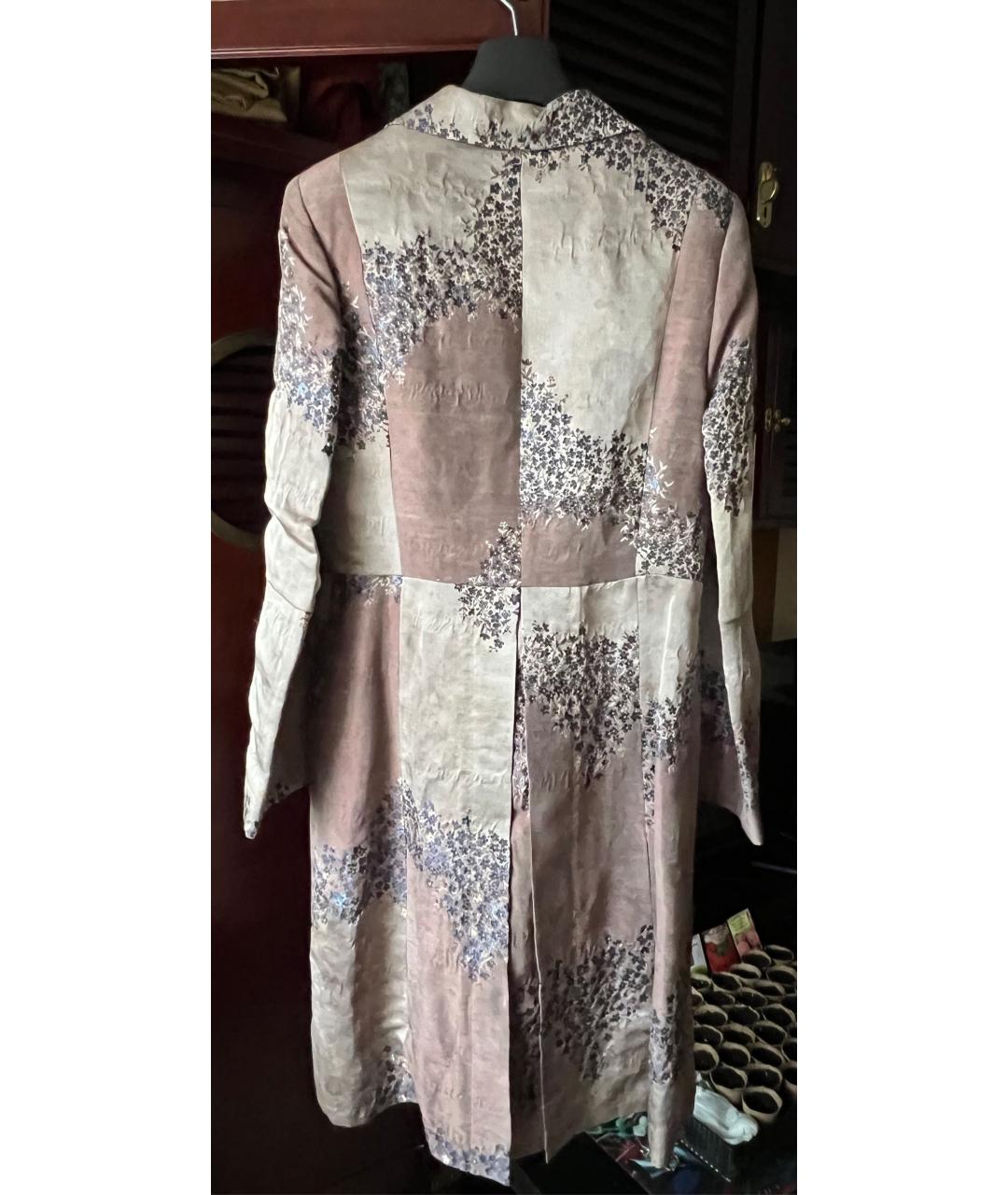 ALEXANDER MCQUEEN Мульти вискозное пальто, фото 2