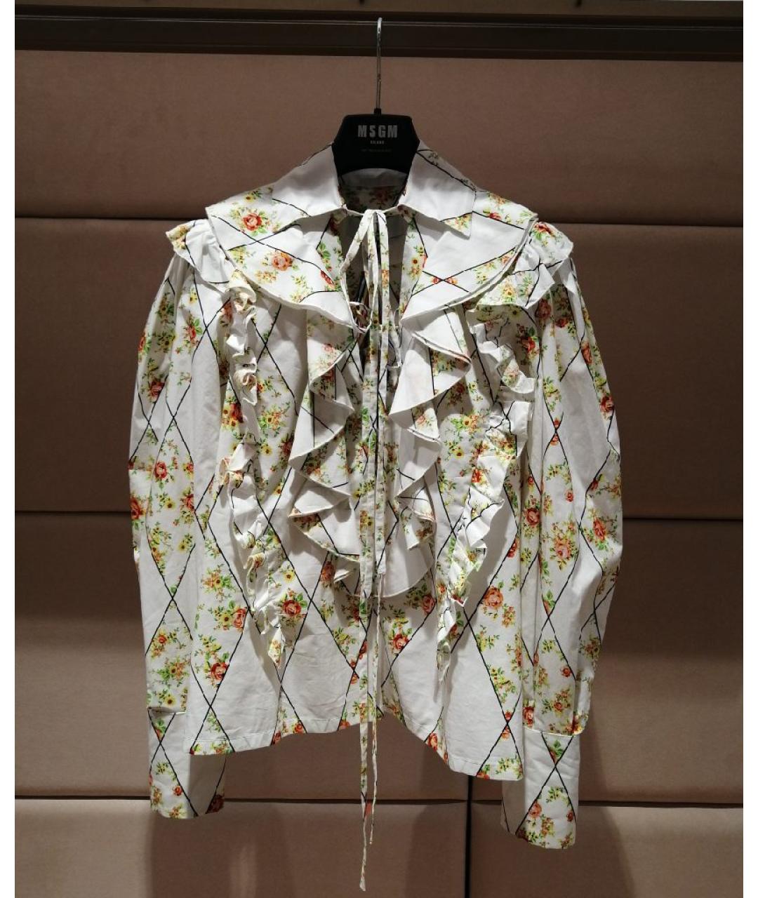 MSGM Мульти хлопковая рубашка, фото 3