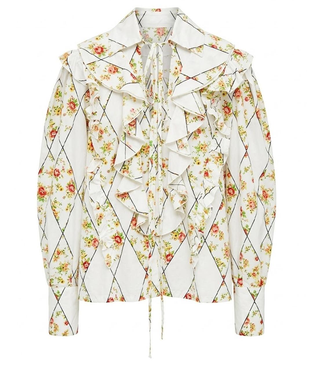 MSGM Мульти хлопковая рубашка, фото 1