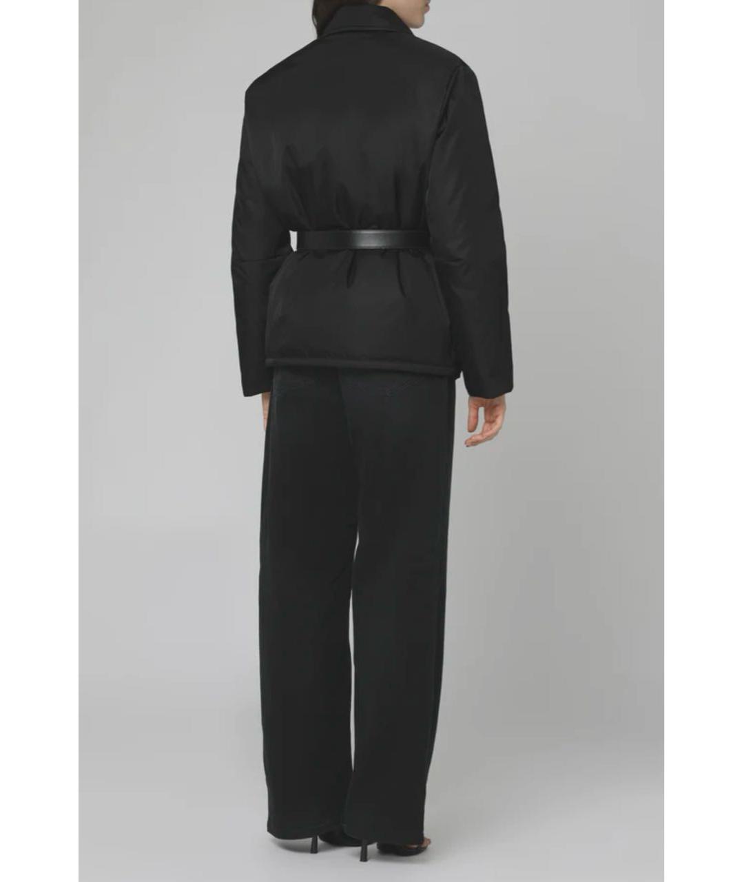 PRADA Черная полиамидовая куртка, фото 6