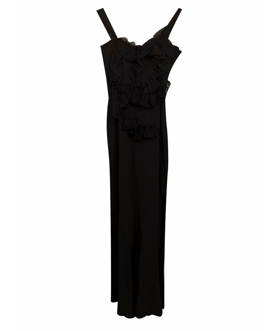 GIVENCHY Черное шелковое вечернее платье, фото 1