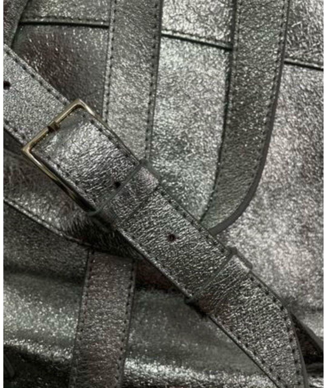 PATRIZIA PEPE Серебрянный рюкзак, фото 6