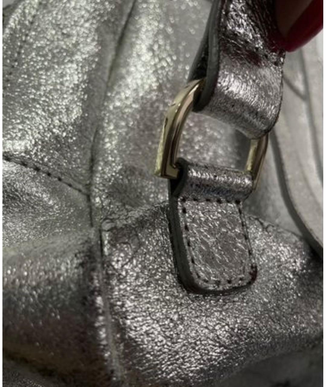 PATRIZIA PEPE Серебрянный рюкзак, фото 5