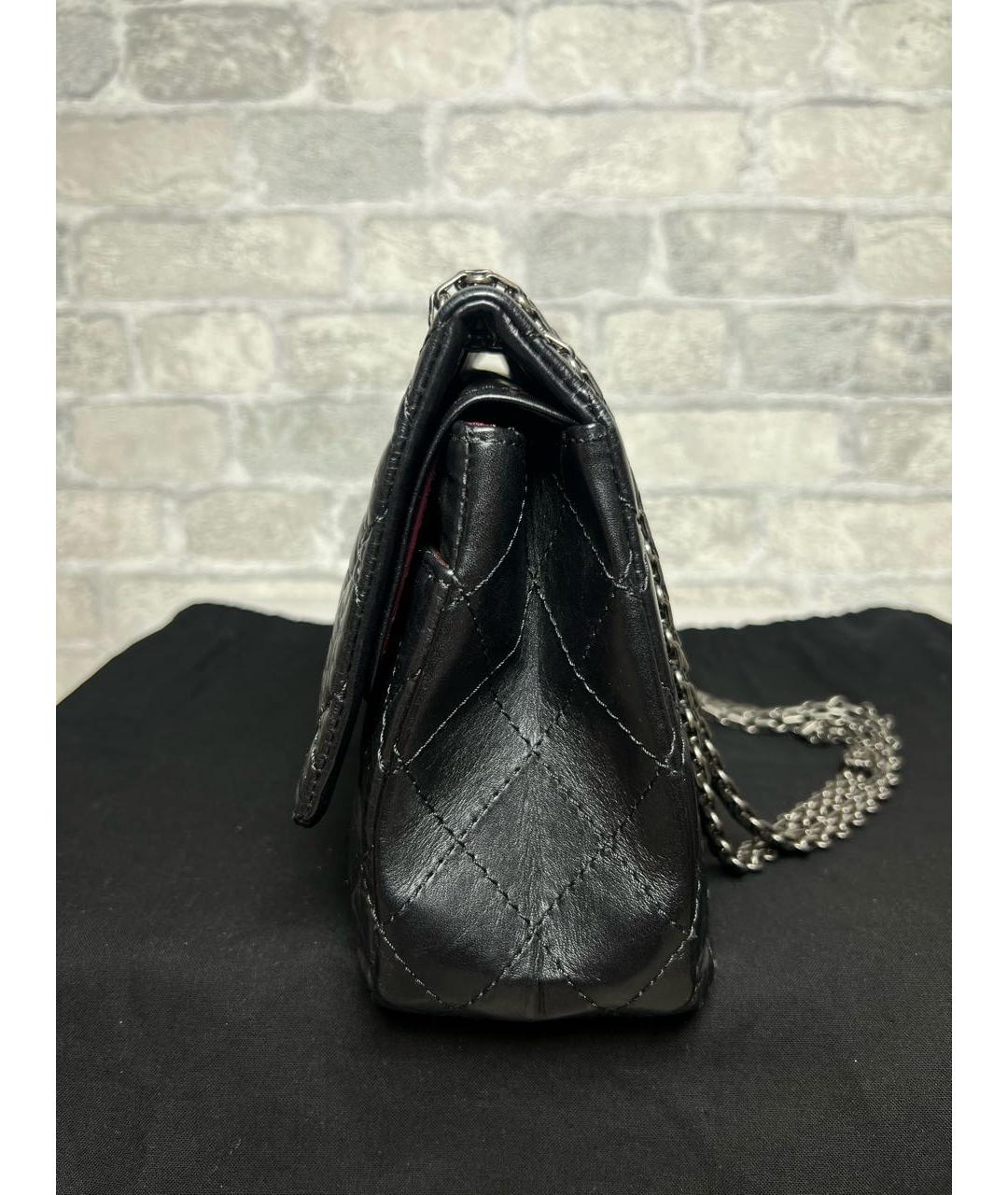 CHANEL Черная кожаная сумка через плечо, фото 5