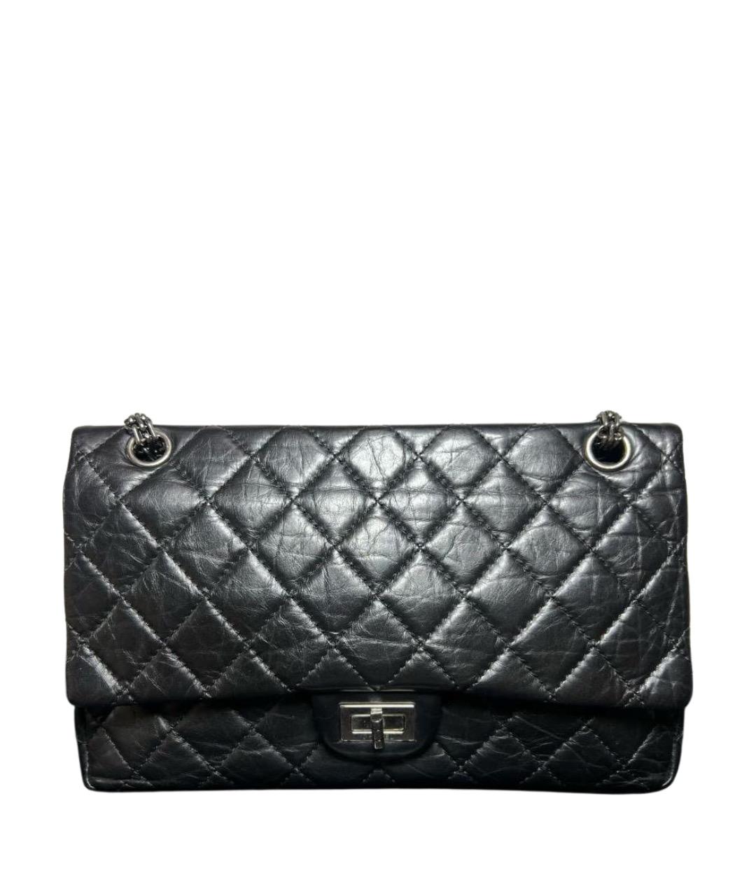 CHANEL Черная кожаная сумка через плечо, фото 1