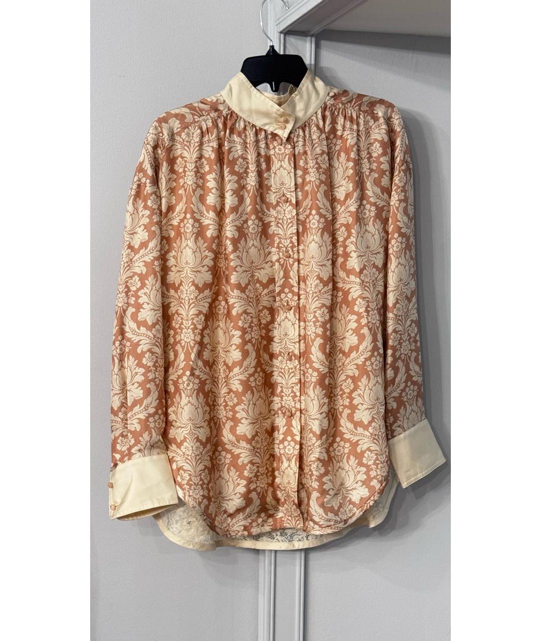 ZIMMERMANN Бежевый шелковый костюм с брюками, фото 3