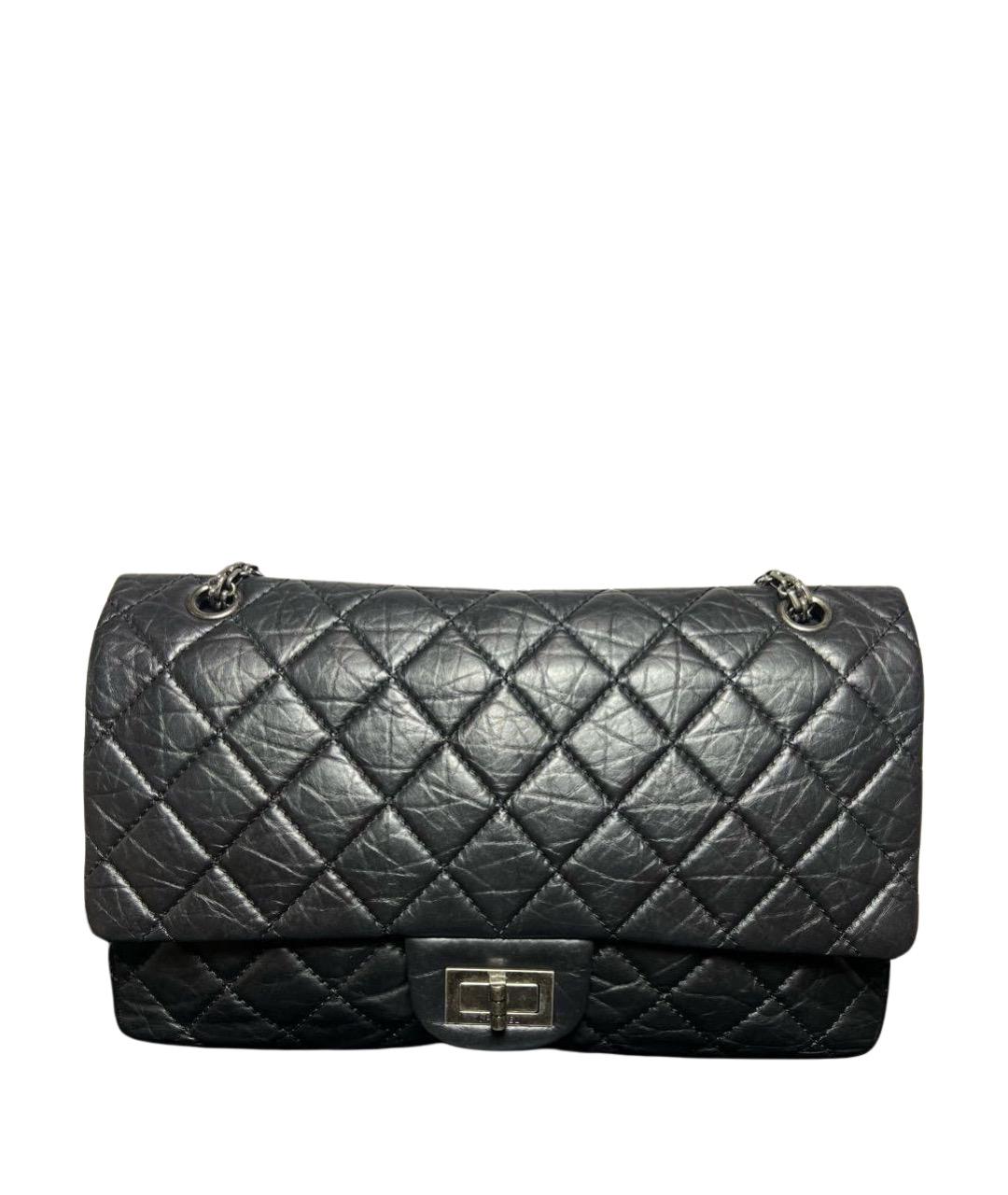 CHANEL Черная кожаная сумка через плечо, фото 1