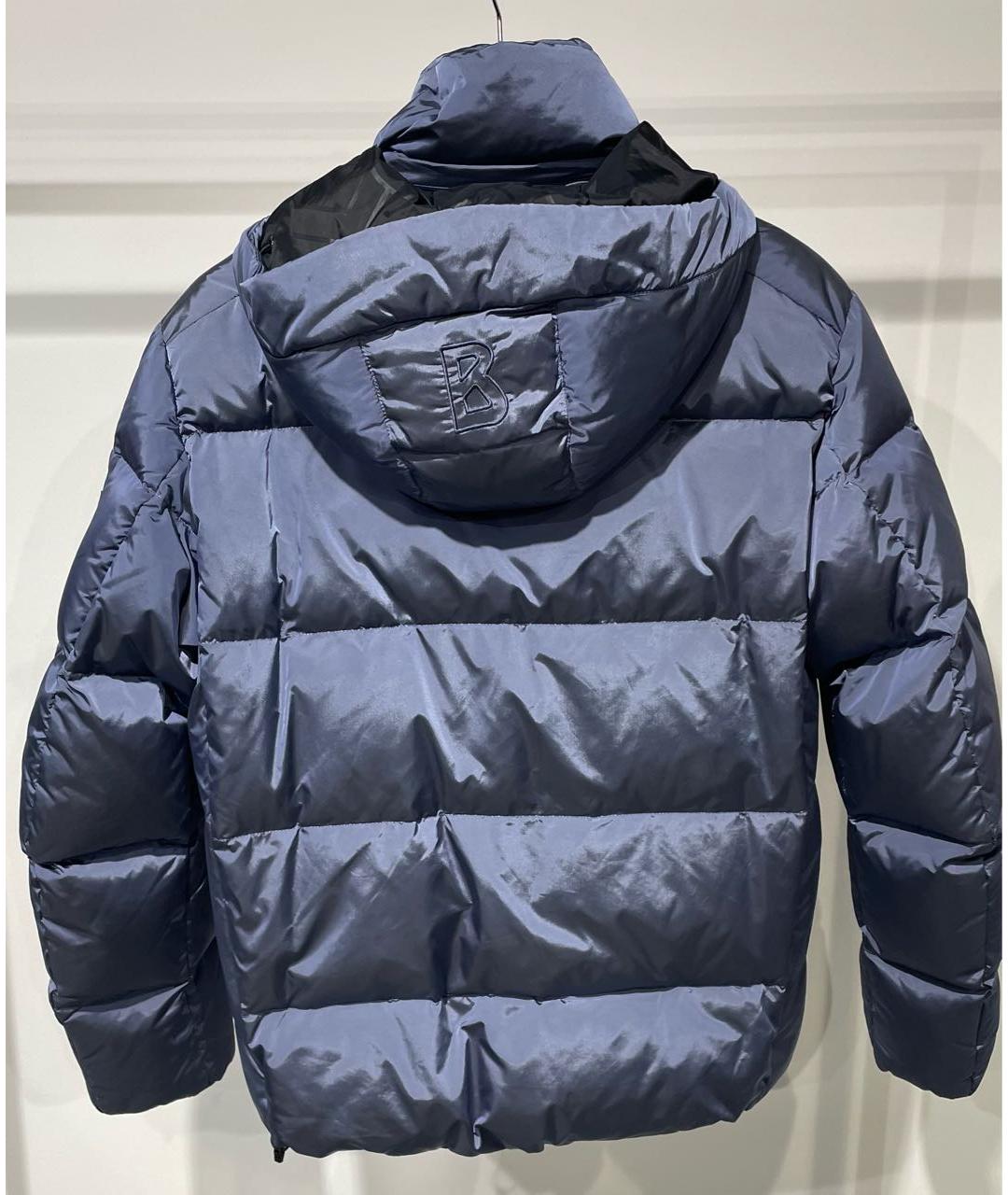 BOGNER Темно-синий полиамидовый пуховик, фото 2