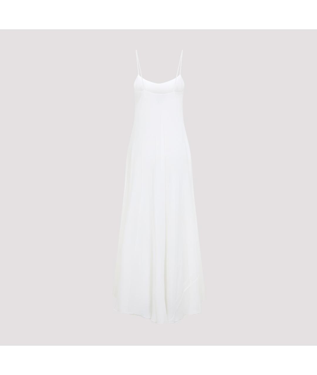 ERMANNO SCERVINO Белый хлопковый сарафан, фото 2