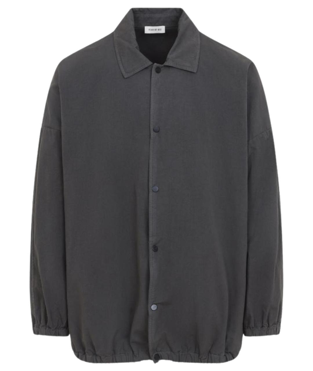 FEAR OF GOD Серая хлопковая куртка, фото 1