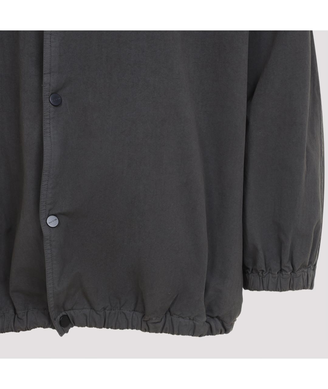 FEAR OF GOD Серая хлопковая куртка, фото 3