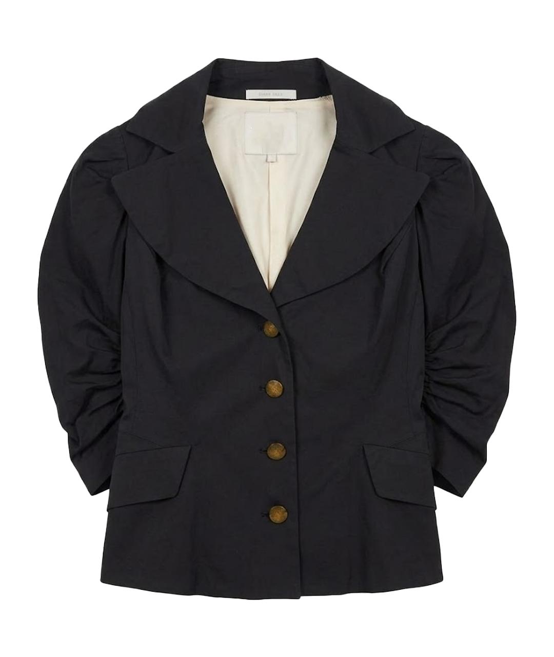 VIVIENNE WESTWOOD Черный хлопковый жакет/пиджак, фото 1