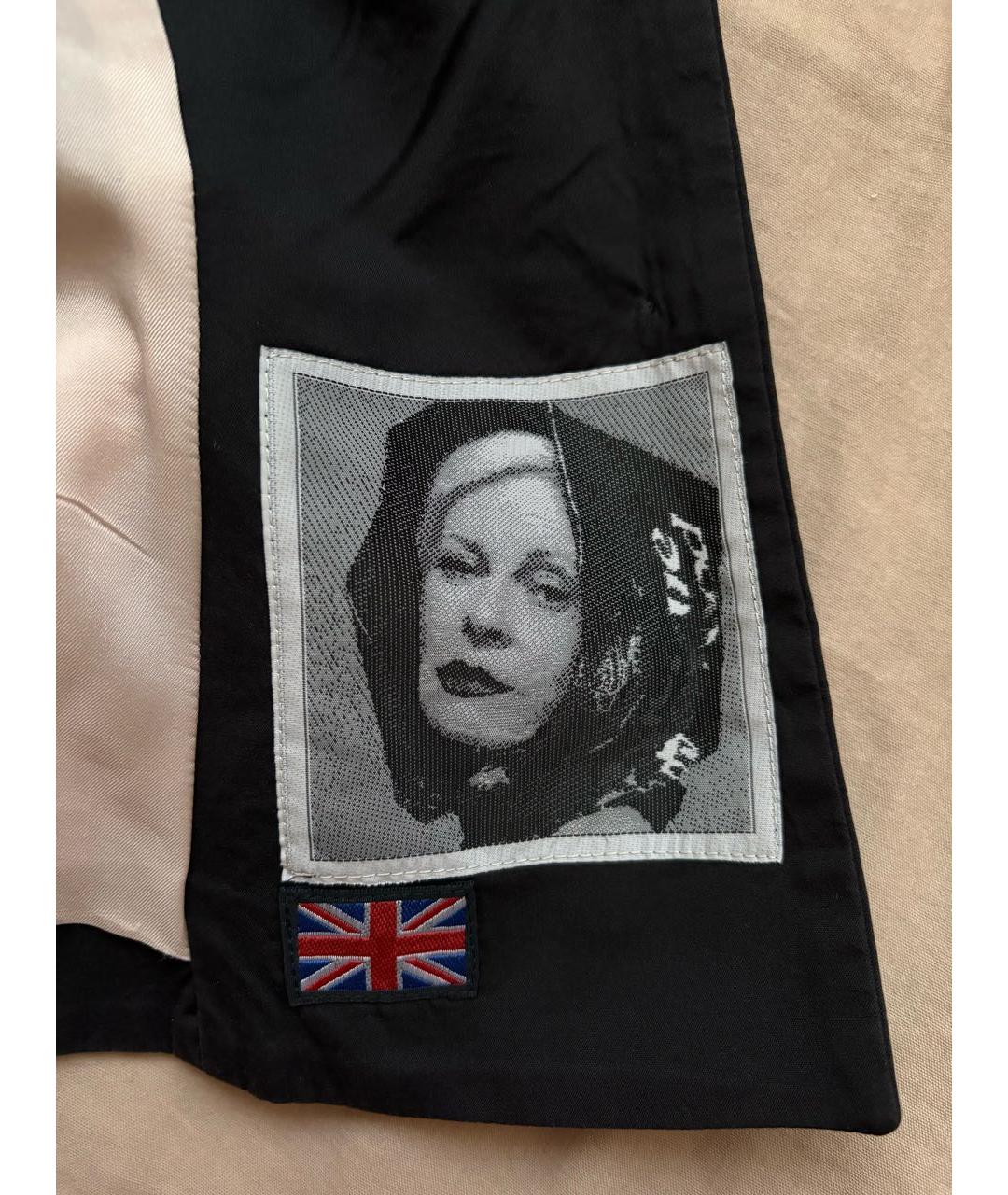 VIVIENNE WESTWOOD Черный хлопковый жакет/пиджак, фото 5