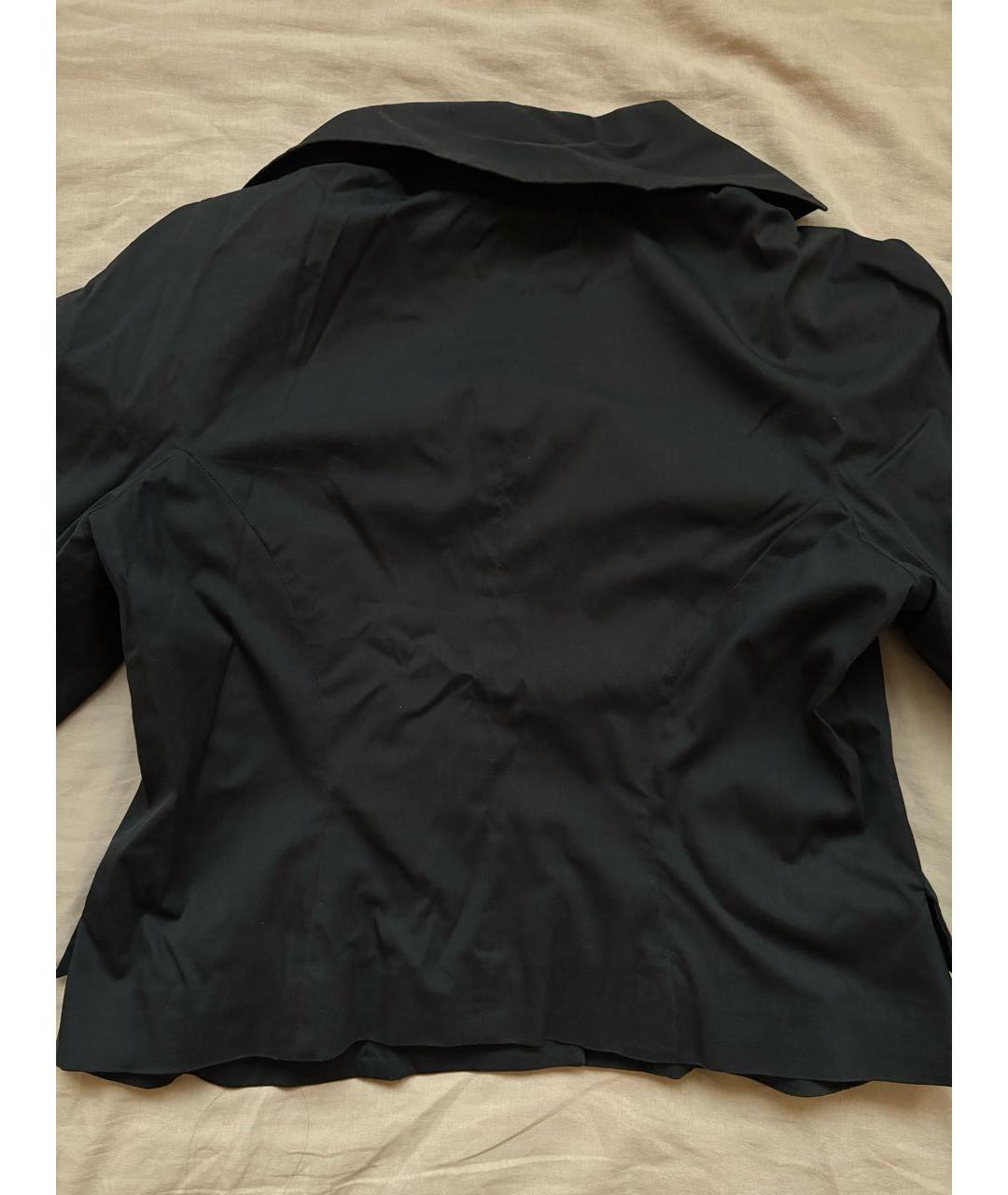 VIVIENNE WESTWOOD Черный хлопковый жакет/пиджак, фото 2