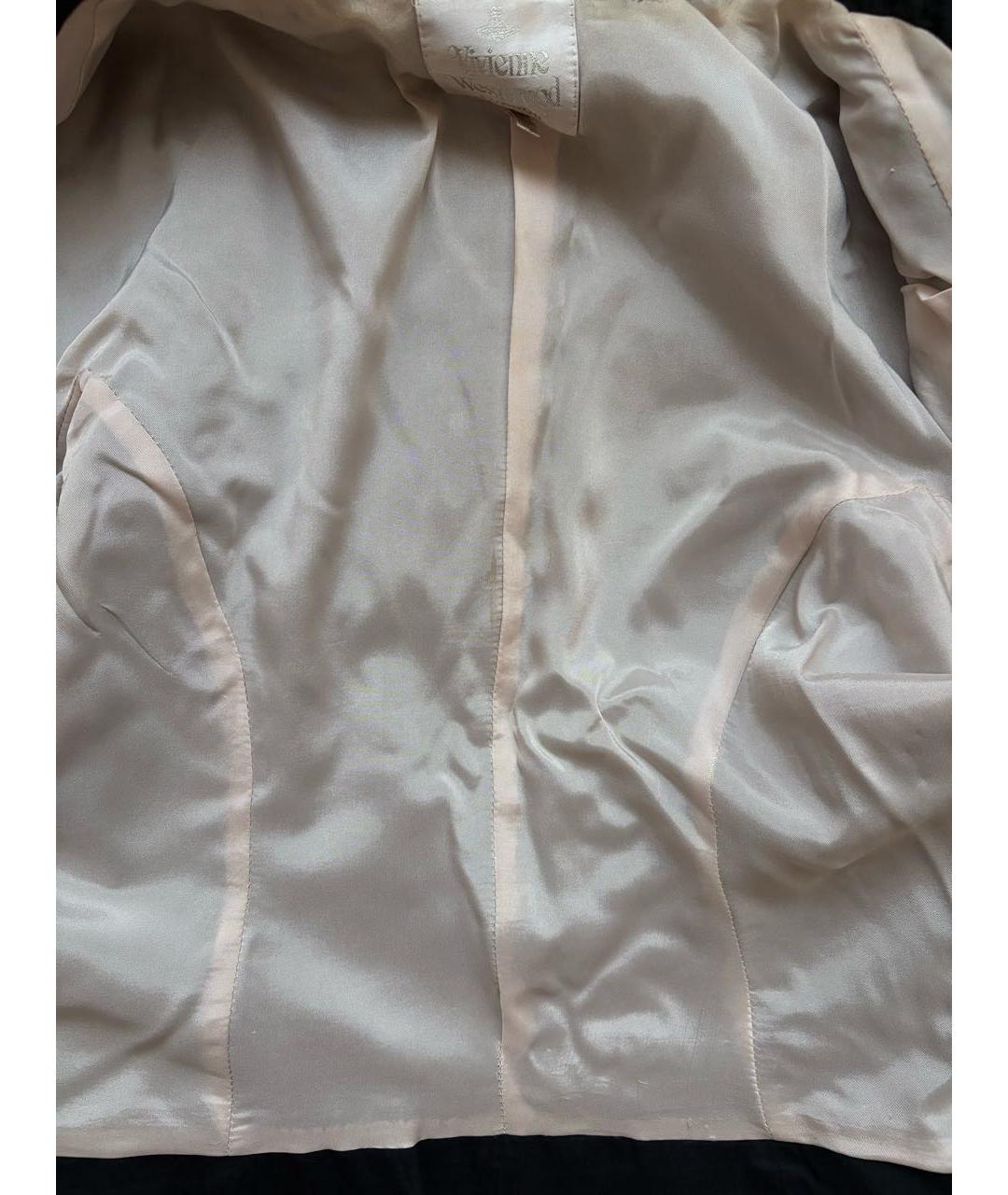 VIVIENNE WESTWOOD Черный хлопковый жакет/пиджак, фото 6