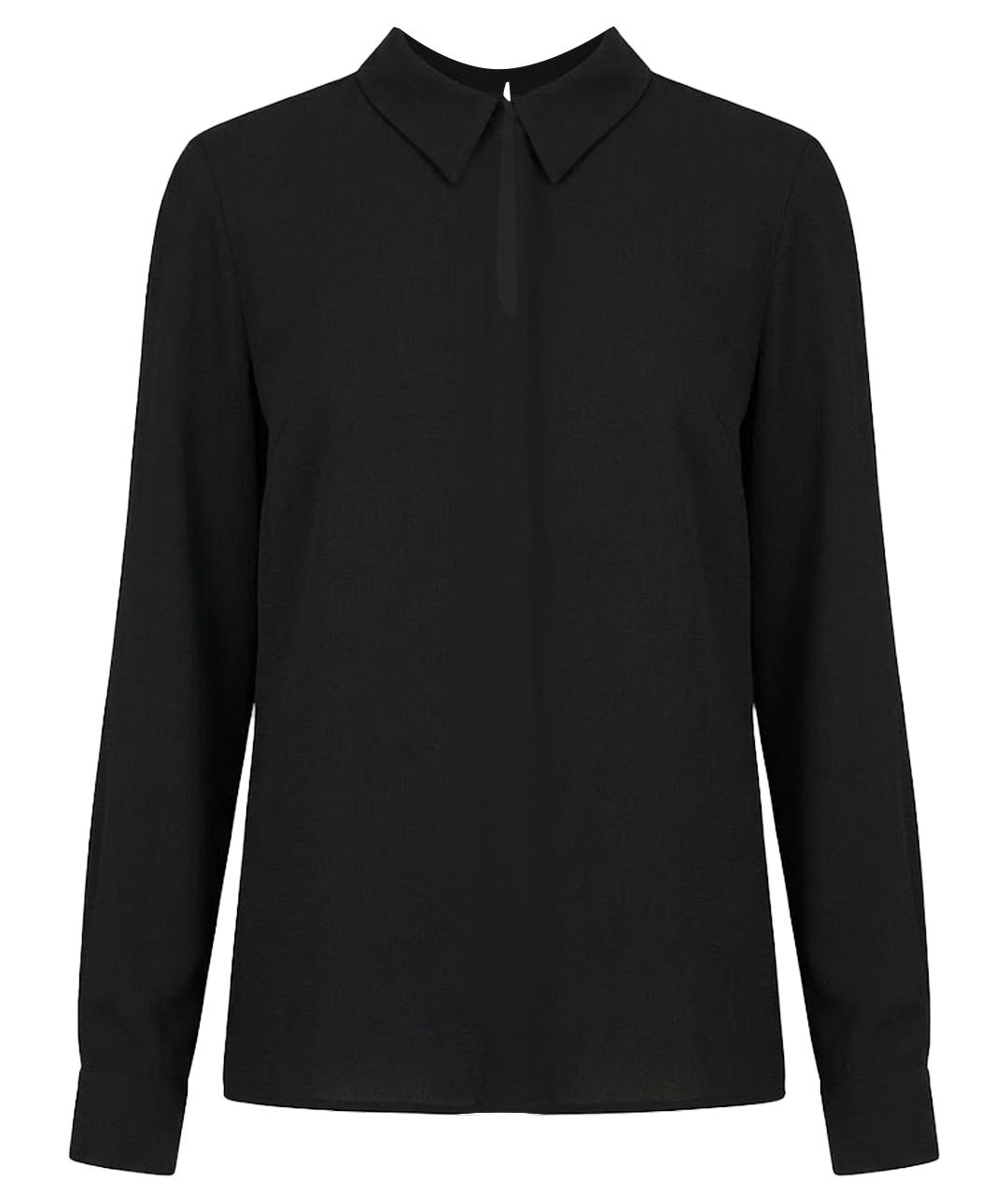 PHILIPP PLEIN Черная полиэстеровая блузы, фото 1