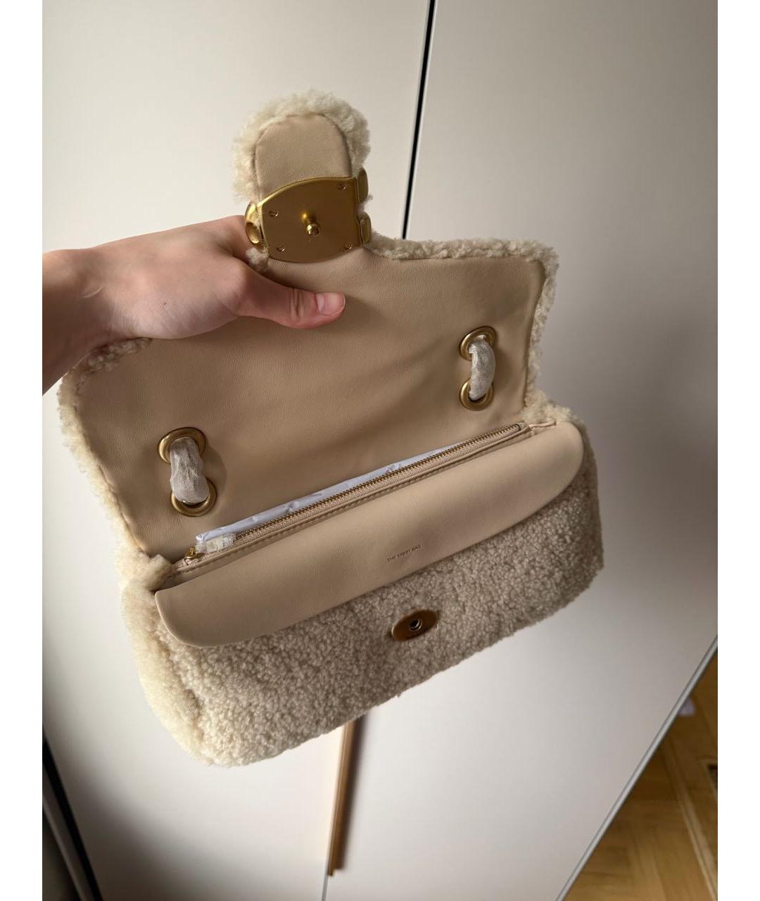 COACH Бежевая сумка через плечо, фото 6